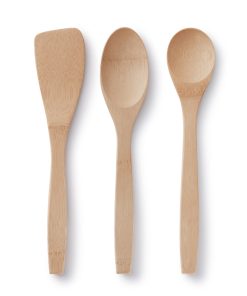 Kitchen Basics. Set of Bamboo Cooking Utensils