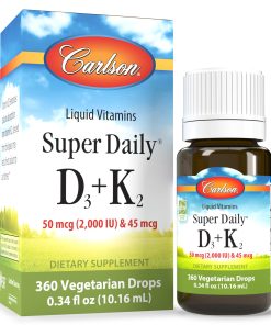 Super Daily® D3 + K2 Liquid – Bone & Heart Support