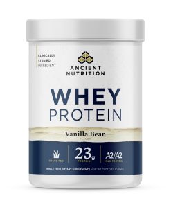 Grassfed Whey Protein. Vanilla Bean Flavor