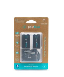 9V USB-C Li-ion Rechargeable Batteries