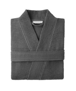 Unisex Organic Waffle Robe