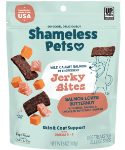 Salmon Loves Butternut Jerky Dog Treats