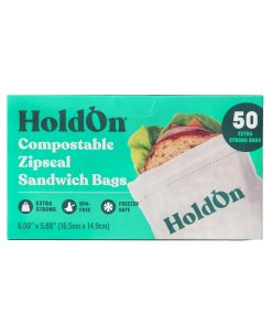 Compostable Sandwich Bags - Freezer Safe