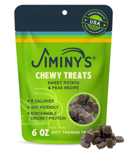 Chewy Sweet Potato & Peas Training Treats