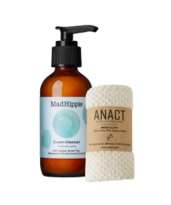 Cream Cleanser + Wash Cloth Set
