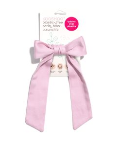 Satin Bow Scrunchie