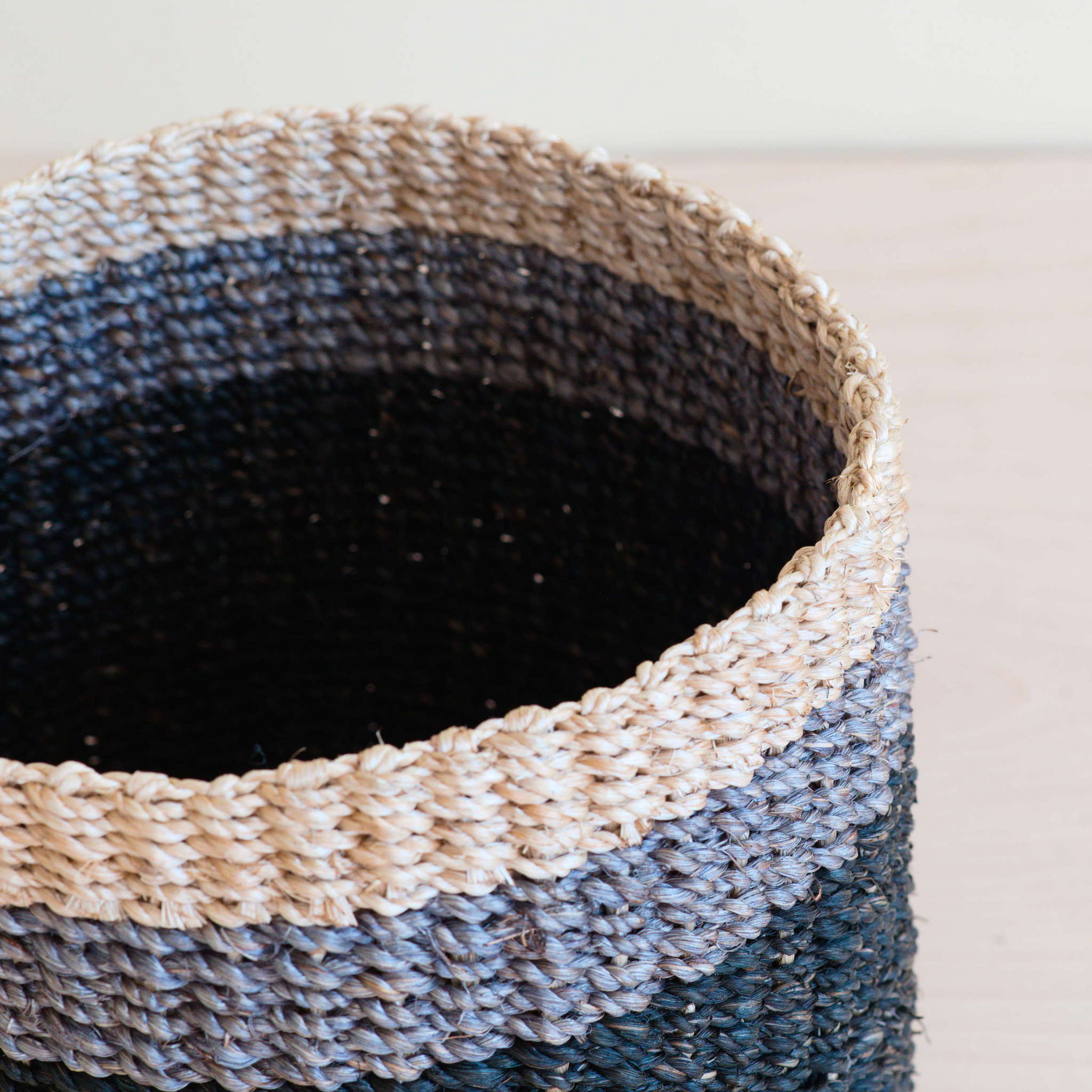 LIKHA_80005_Abaca-Cylinder-Tabletop-Basket_Black-2.jpg