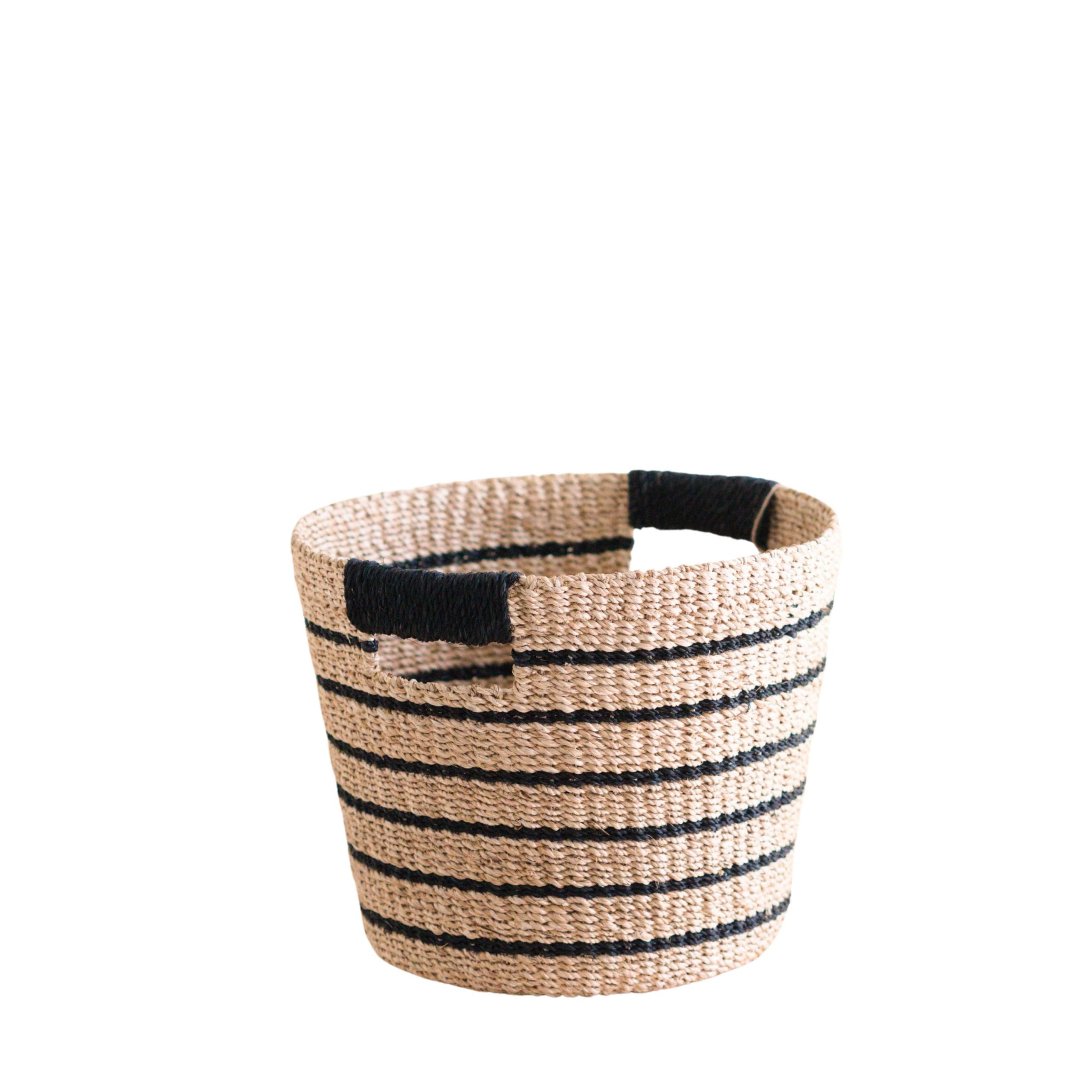 LIKHA_80026_Abaca-Tapered-Basket_Black-Stripes.jpg