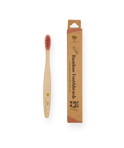 Kids Bamboo Toothbrush with Castor Oil Bristles