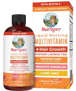 Morning Multivitamin +Hair Growth Liquid. 15.22 oz