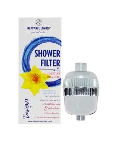 Silver Designer Shower Filter System