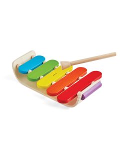 Wooden Oval Xylophone for Toddlers