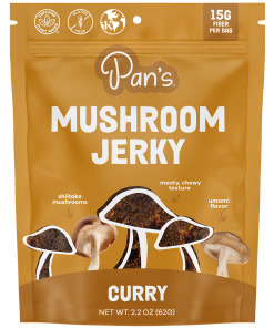 Curry Mushroom Jerky