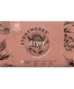 Stoneworks Dryer Sheets - Rose Petal