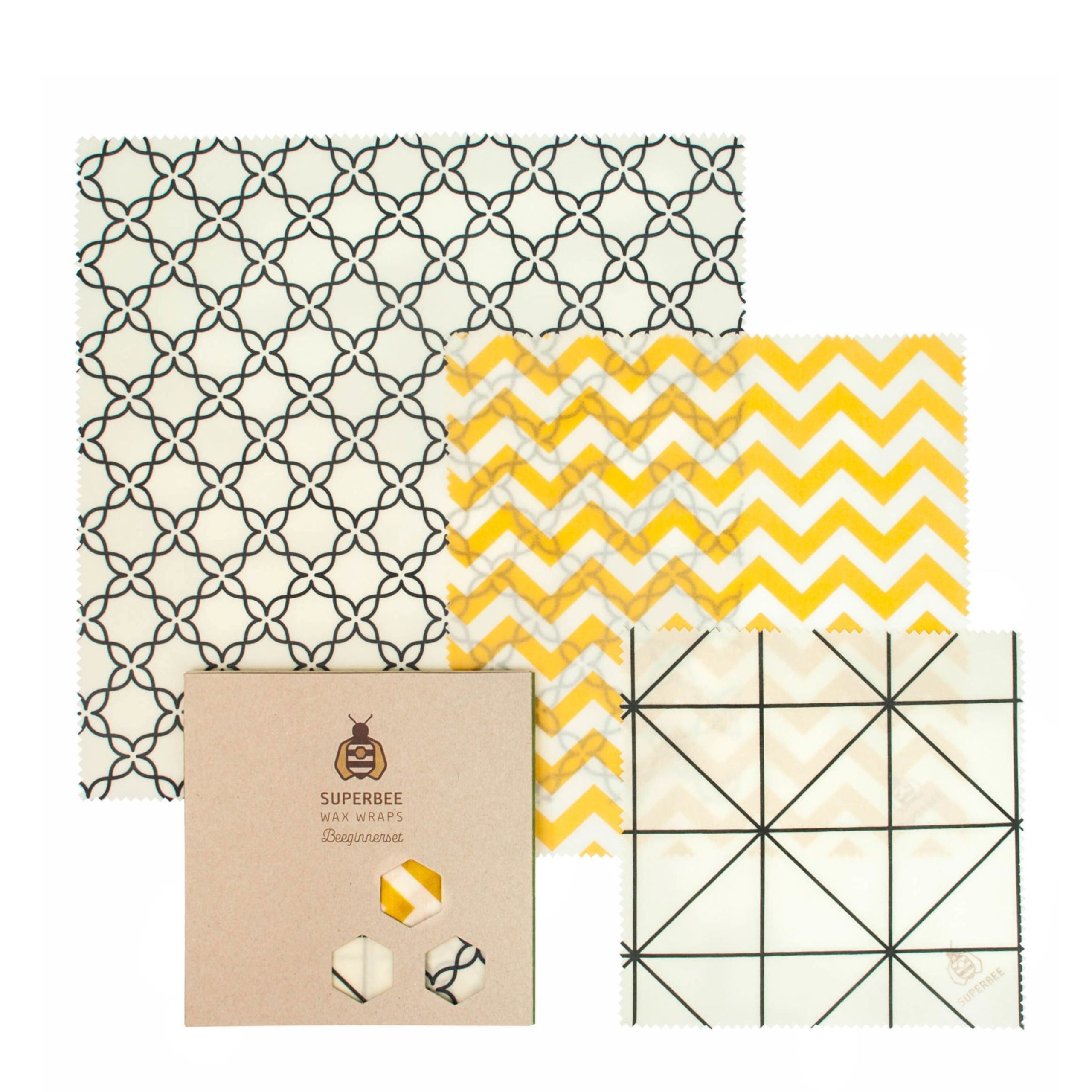 SuperBee_BeeswaxWrapsBeeginnerSet_Classic_Front.jpg