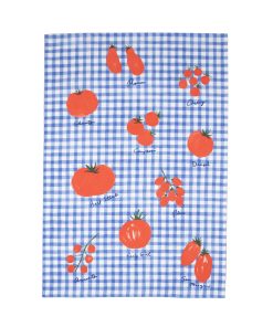 Tomato Print Organic Cotton Kitchen Towel