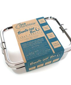 Bento Wet Box™ Stainless Steel Food Container - Large Rectangle
