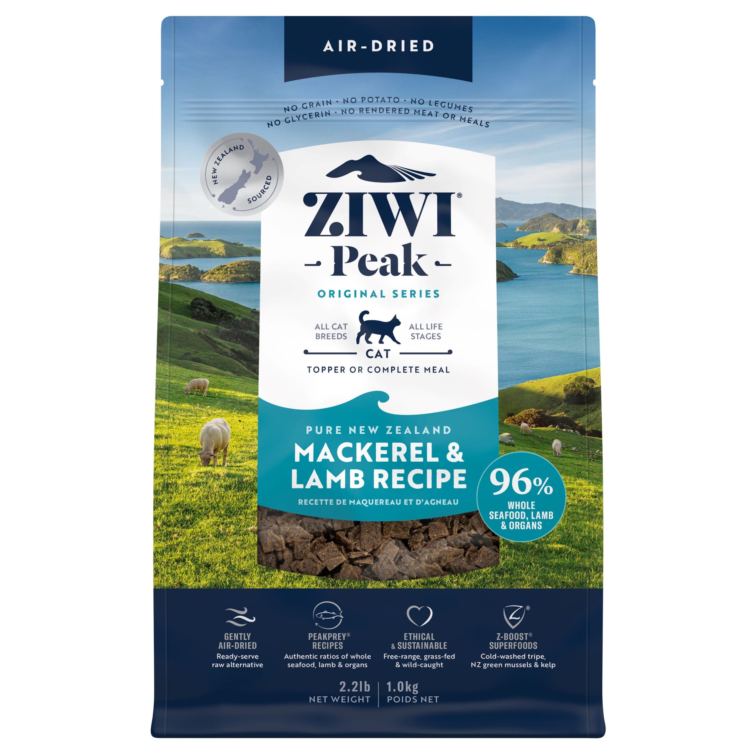 ZIWI_ZIWIPeakAir-DriedCatFood_Mackerel_Lamb_2.2lb_Front.jpg
