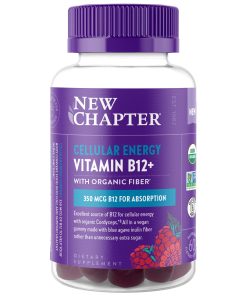 Cellular Energy Vitamin B12 + Gummies. Raspberry Flavored