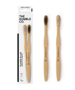 Adult Bamboo Toothbrushes - Soft