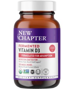 Fermented Vitamin D3. 2.000 IU for Immune. Heart & Bone Support