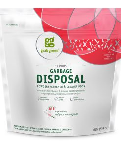 Garbage Disposal Freshener & Cleaner Pods - Red Pear with Magnolia