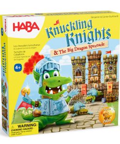 Knuckling Knights 3D Board Game - Dragon Spectacle. 4+ Years