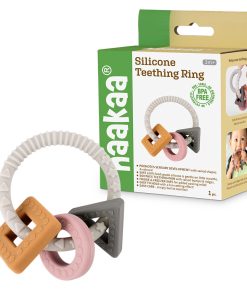100% Food Grade Silicone Sensory Development Teething Ring