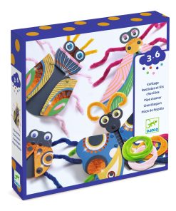 Fuzzy Bugs 3D Collage Educational Craft Kit made with FSC® Certified Paper