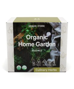 Organic Culinary Herbs Kit - Includes 100% USDA Organic Certified and Non-GMO Seeds