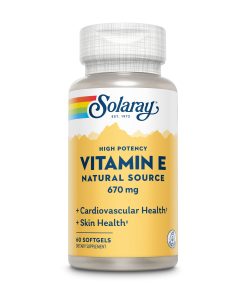 Vitamin E High Potency Natural Source Softgel