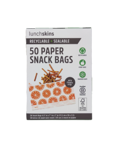 Paper Snack Bags - Orange