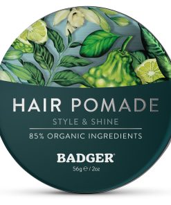 Organic Hair Pomade Tin - Style & Shine