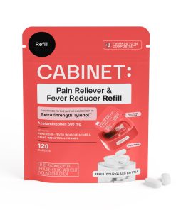 Pain Reliever & Fever Reducer Refill - Acetaminophen Tablets USP. 500 mg