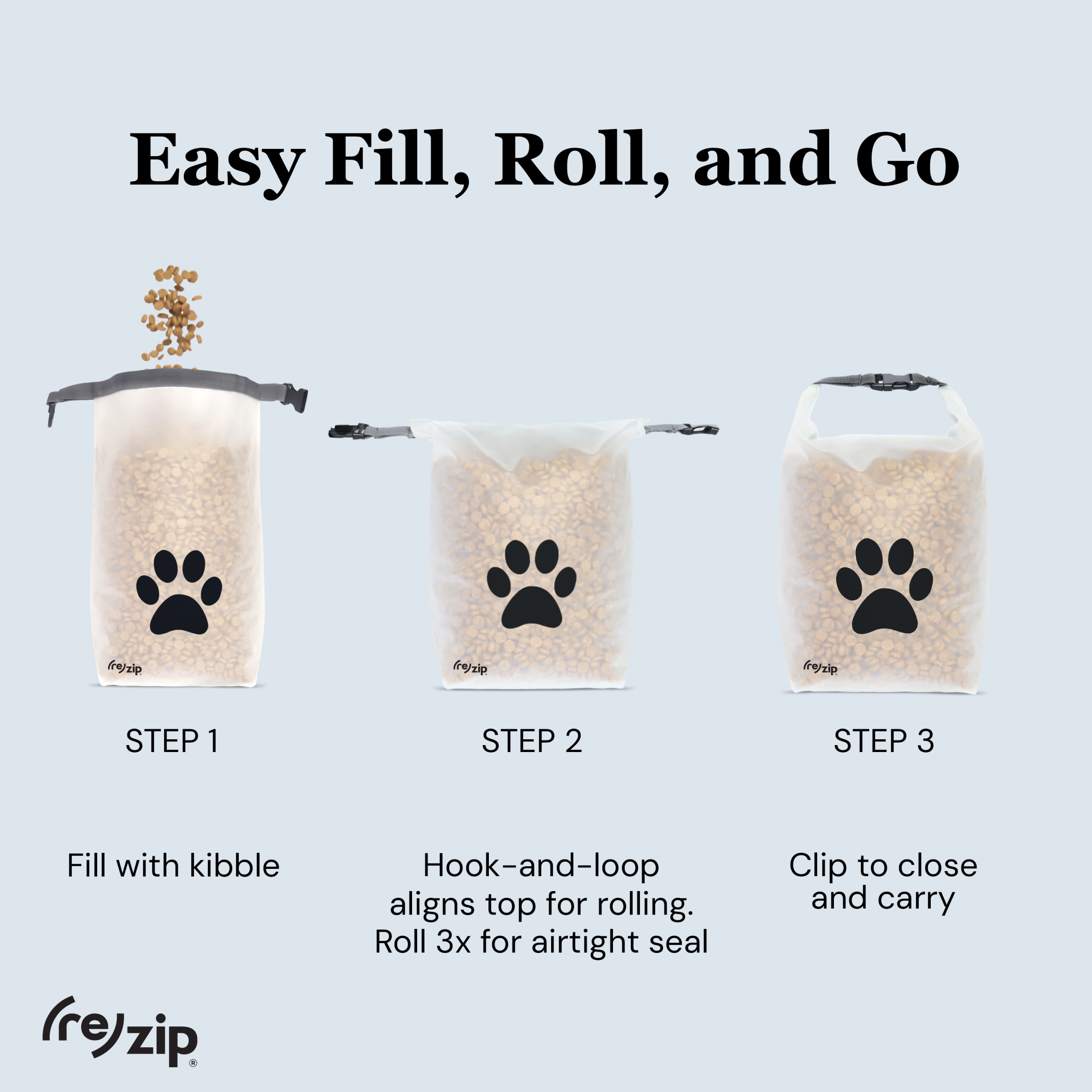 re_zip_ReusablePetFoodStorageBag_Clear_Medium_14Cups_PDP-Library-Dog-Roll3x-03.png