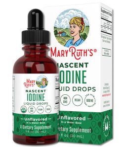 Iodine Drops. Unflavored. Org. 1 oz
