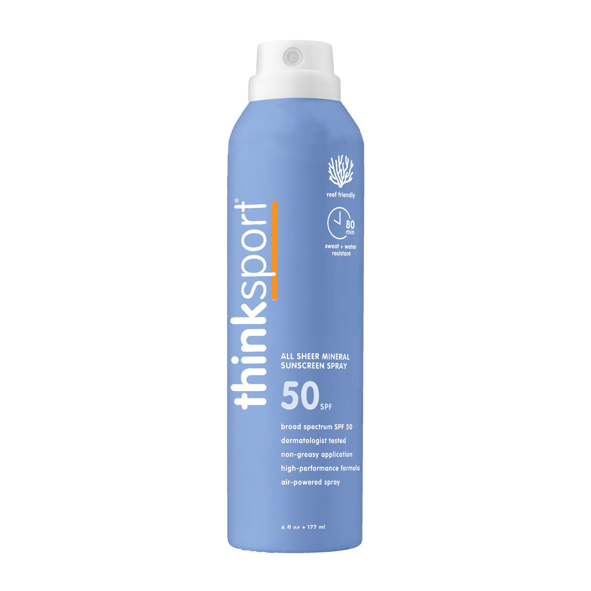 thinksportSPF50AllSheerMineralSunscreenSpraybottlefront.jpg