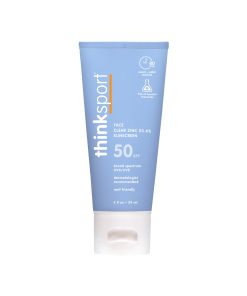 thinksport SPF 50 Clear Zinc Active Face