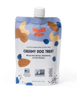 Nut Butter with Blueberry and Chia Creamy Dog Treat