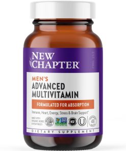 Men's Advanced Multivitamin for Stress. Brain. Immune. Heart & Energy Support
