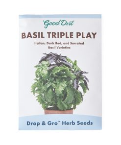 Drop & Gro Basil Seed Pods – Triple Variety Herb Garden Grow Kit